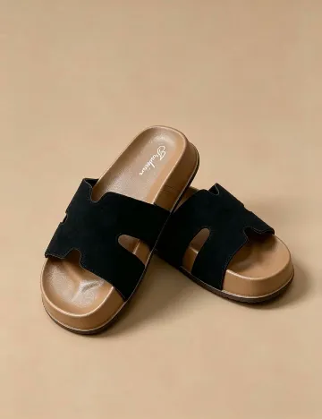 Slapi SHEIN, negru