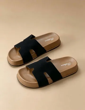 Slapi SHEIN, negru