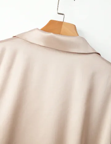 Rochie medie SHEIN CURVE, crem