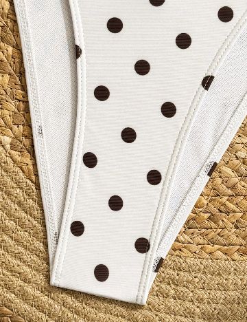 Costum de baie SHEIN, alb