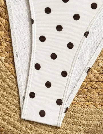 Costum de baie SHEIN, alb