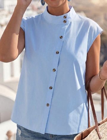 Bluza SHEIN CURVE, bleu