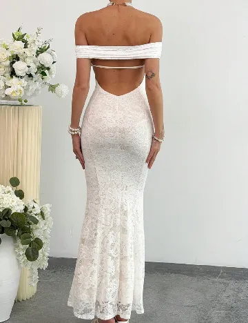 Rochie lunga SHEIN, alb