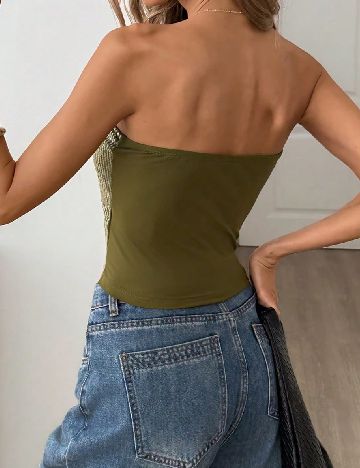 Top SHEIN, verde