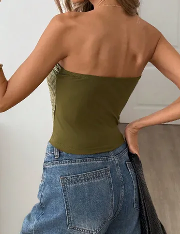 Top SHEIN, verde