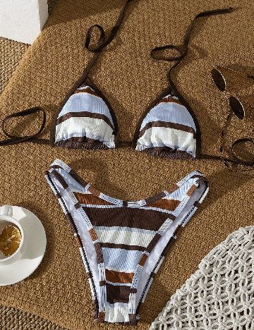 Costum de baie SHEIN, mix culori