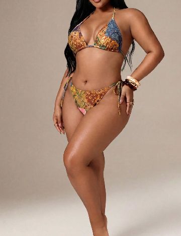 Costum de baie SHEIN CURVE, mix culori