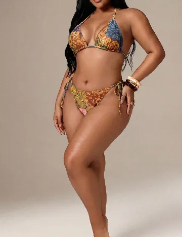 Costum de baie SHEIN CURVE, mix culori