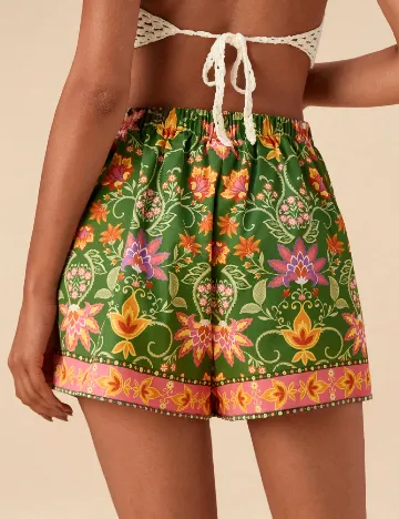 Pantaloni scurti SHEIN, verde