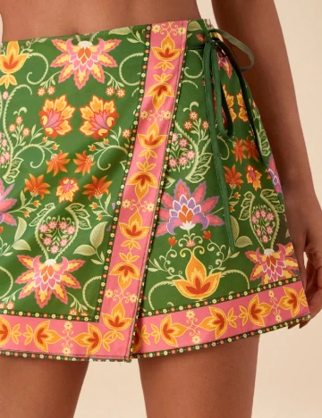 Pantaloni scurti SHEIN, verde