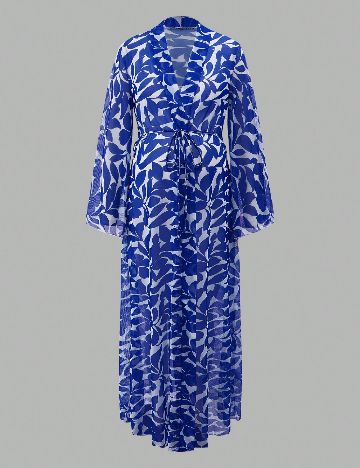 Kimono SHEIN Maternity, albastru