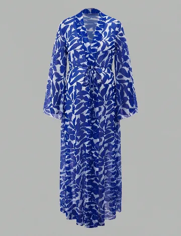 Kimono SHEIN Maternity, albastru