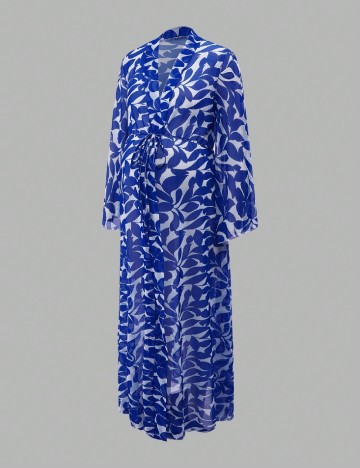 Kimono SHEIN Maternity, albastru