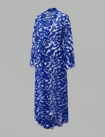 Kimono SHEIN Maternity, albastru