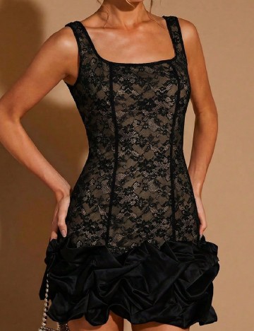 Rochie scurta Cosmina, negru