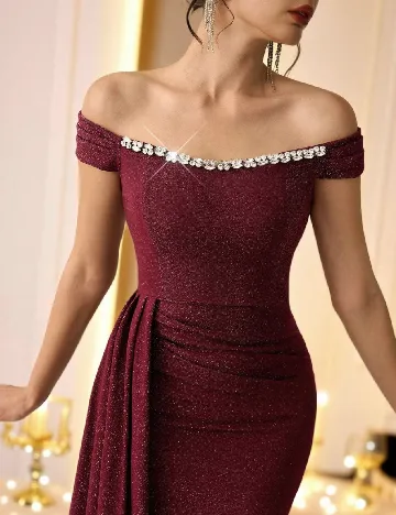 Rochie lunga SHEIN, rosu