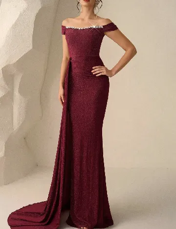 Rochie lunga SHEIN, rosu
