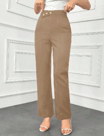 Pantaloni SHEIN, maro