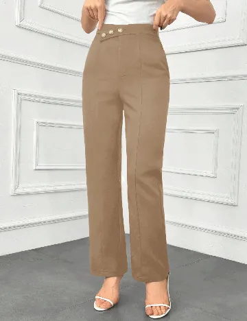 Pantaloni SHEIN, maro