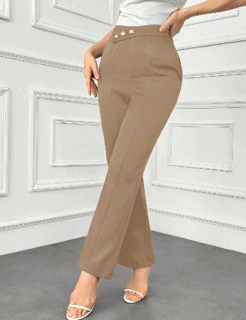 Pantaloni SHEIN, maro