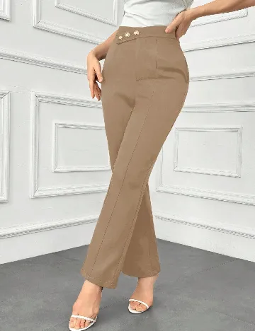 Pantaloni SHEIN, maro