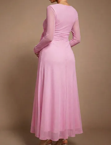 Rochie lunga SHEIN Maternity, roz