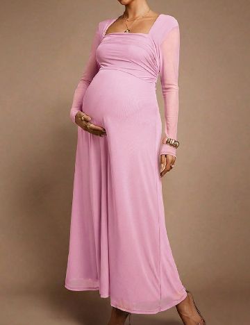Rochie lunga SHEIN Maternity, roz