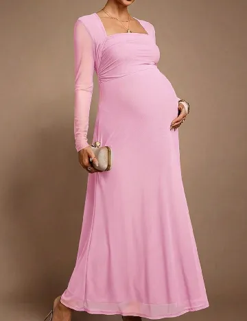 Rochie lunga SHEIN Maternity, roz