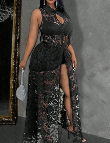 Compleu SHEIN CURVE, negru