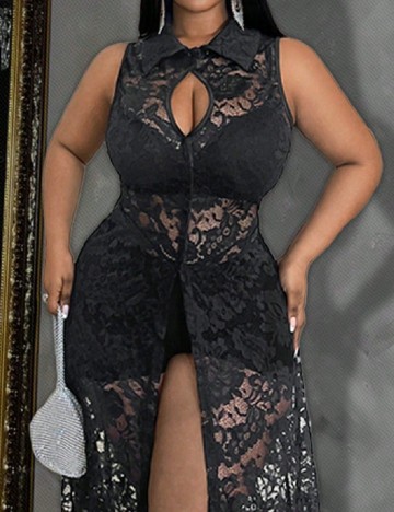 Compleu SHEIN CURVE, negru