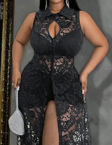 Compleu SHEIN CURVE, negru