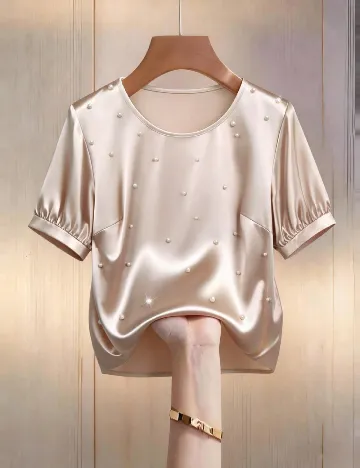 Bluza SHEIN CURVE, crem