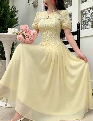 Rochie lunga SHEIN, galben