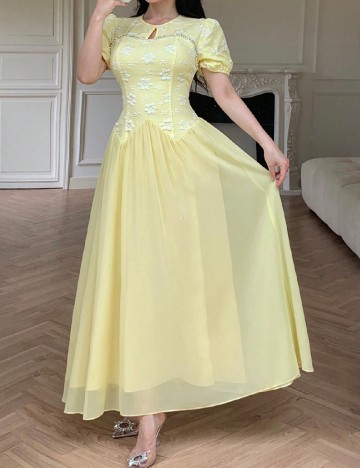 Rochie lunga SHEIN, galben