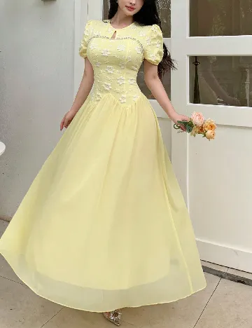 Rochie lunga SHEIN, galben