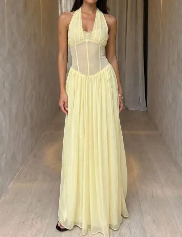 Rochie lunga SHEIN, galben