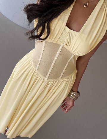 Rochie lunga SHEIN, galben