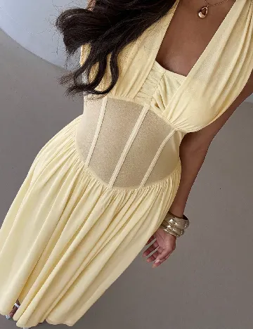 Rochie lunga SHEIN, galben