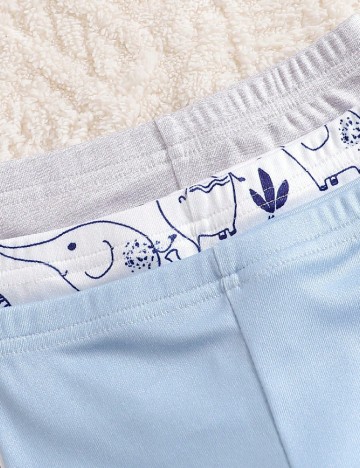 Set pijamale 3 perechi Shein Kids, mix culori
