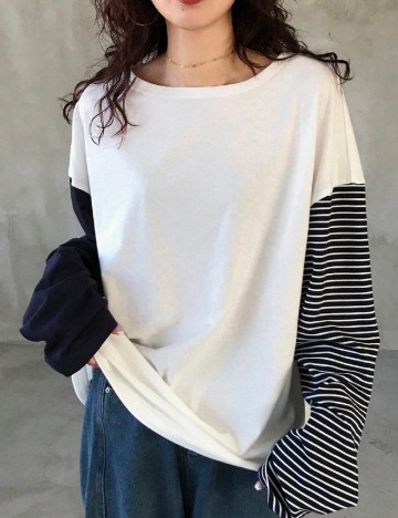 Bluza Friful, alb