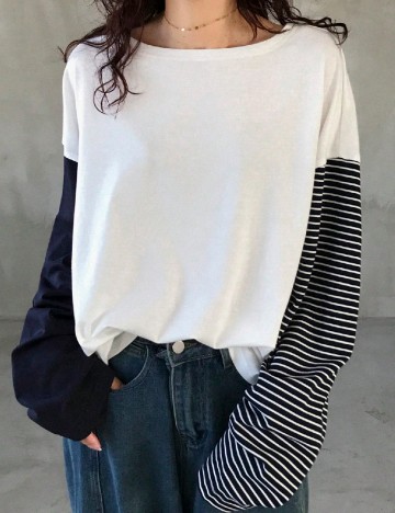Bluza Friful, alb