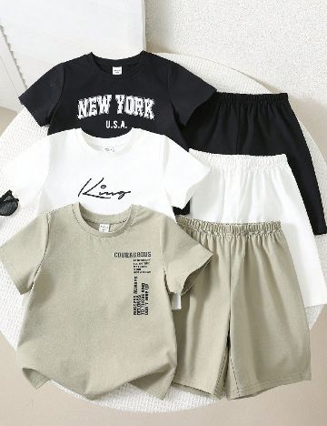 Set compleuri 3 perechi Shein Kids, mix culori