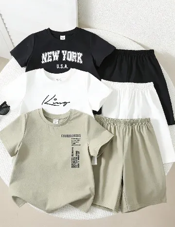 Set compleuri 3 perechi Shein Kids, mix culori