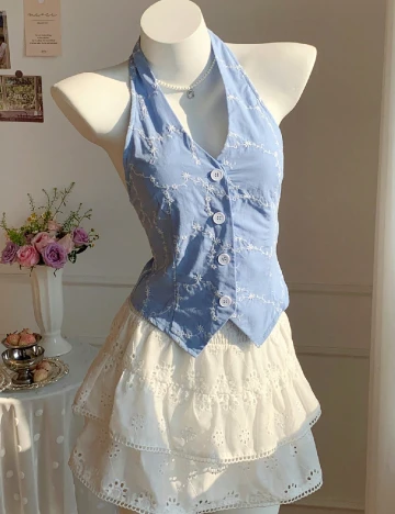 Top SHEIN, albastru