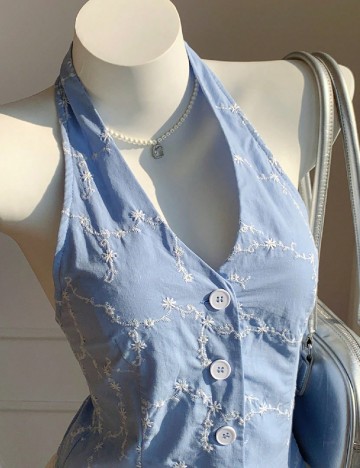 Top SHEIN, albastru