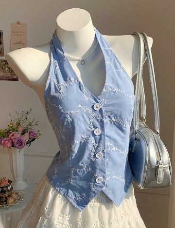 Top SHEIN, albastru
