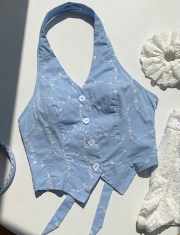 Top SHEIN, albastru