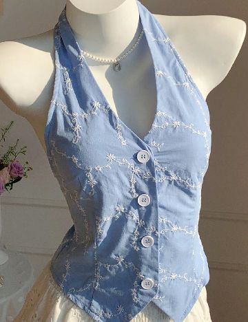 Top SHEIN, albastru