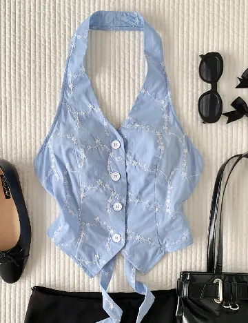 Top SHEIN, albastru