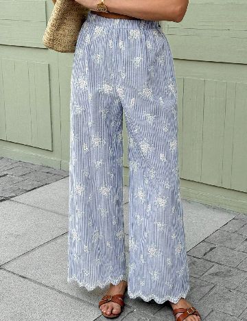 Pantaloni SHEIN, albastru